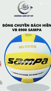 Bóng Chuyền SAMPA VB-8900VB-8800 Da PU Cao Cấp Tổng Hợp Nhật (Tặng Kim + lưới)