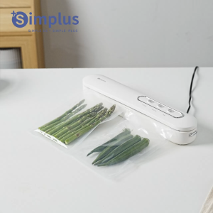 Simplus Vacuum Sealer 60kpa Powerful Suction 30cm Sealing Strip One Touch Operation 30s Fast Seal
