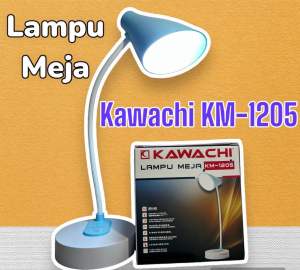 Lampu Meja Kawachi Cerobong 20pcs SMD LED ACDC Dengan Layar Sentuh 3 Warna Cahaya KM 1205