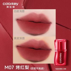 Colorkey Velvet Matte Lip Glaze Womens Lipstick Long-lasting Color Boosting White Teeth Effect Autumn Winter Collection