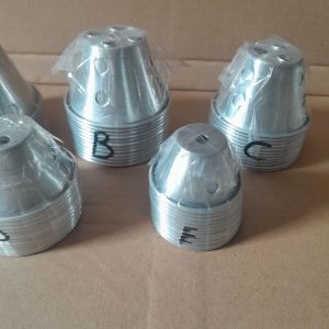 Cetakan Bolu Kukus Mini  ABCDE  Cetakan Bolu Mini Tebal Termurah !2 Pcs COD