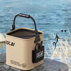 Large Capacity Folding Bucket Car Trash Can Car Interior Storage Organizer Umbrella Garbage Bag Outdoor Bucket