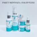 PAKET SKINNAZA + (SALEP GLOW) Untuk Kulit Sensitif, Beruntusan, Flek ringan, Kusam. 