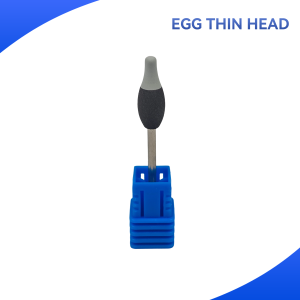 Dental 2-in-1 Double Layer Design Silicone Polisher For Polishing and Grinding Before Zirconia Crystallization Egg Round Shape
