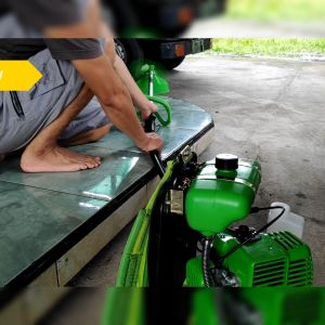 RYU Brush Cutter / Mesin Pemotong / Potong Rumput Gendong 2 Tak RBC 2T