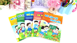 Sách Combo 5 cuốn: Bé tập viết và tập tô dành cho trẻ mẫu giáo (Đặng Thị Dung)