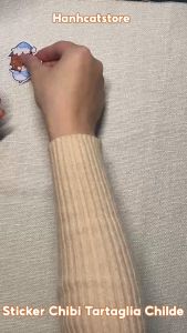 [Genshin Impact] Sticker Tartaglia - Hình dán chibi tartaglia childe ( set 22 hình )