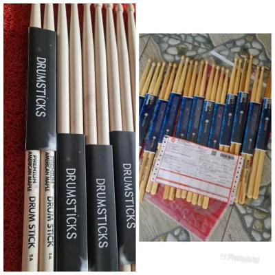 ORIGINAL Bluefire HUN drum stick US hickory 5a x5a 16inches long