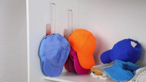 SUS304 Wall Mounted Paper Towel Roll Holder Hat Racks for Baseball Caps for Kitchen Bathroom Closet