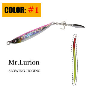 WODJYJ 1pc 10g 15g 20g saltwater fishing metal lure bait Vertical Jigs Lures Slow Jigging for sea fishing casting bait