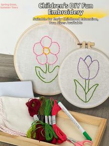 Childrens DIY Embroidery Starter Kit