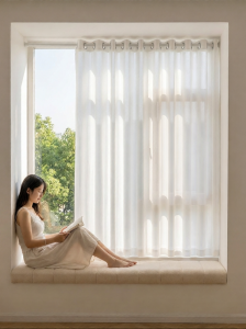 LEZHIHE | Light-filtering UV Protection Curtain Easy Install