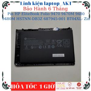 Pin HP EliteBook Folio 9470 9470M 9480 9480M HSTNN-DB3Z 687945-001 BT04XL- Zin