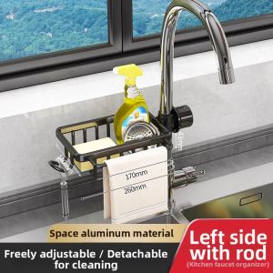 Dish Washing and Drainage Organizer Kitchen Sink Organizer