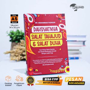 Buku Islami Dahsyatnya Salat Tahajud & Salat Dhuha -Buku Self Improvement Soft Cover