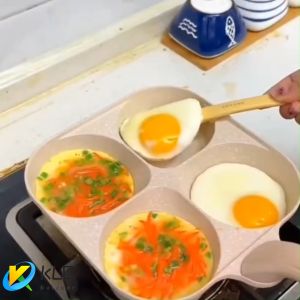 Penggorengan Sarapan 4IN1 & Wajan Telur Diecast: Kelebihan & Cara Menggunakannya