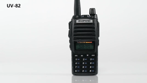 Baofeng UV-82 5W 8W UV82 Radio Long Rnage Walkie Talkie Portable Two Way Radio Dual Band Handheld Rechargeable Amateur Radio Mobile VHF UHF Transceiver High Capacity Radio for Ourdoor Hunting Traveling Camping Climbing