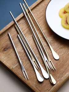 Thìa Ăn Trái Cây Bằng Thép Không Gỉ Màu Vàng Dài Dùng Cho Nhà Bếp Thìa Đánh Kem Thìa Ladel Làm Sinh Tố Dụng Cụ Ăn Uống