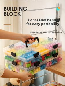 Small Particle LEGO Organizer with Multiple Dividers