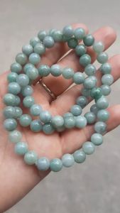 ✨🍂✨Vòng chuỗi đá cẩm thạch tự nhiên xanh ngọc nhẹ nhàng đẹp sang may mắn size hạt 8mm hợp nữ mệnh Thủy Mộc hỏa rẻ đẹp chỉ có 499k / 1 chiếc ạ
