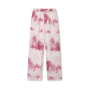 Juicy Couture | Tie-Dye Print Drapey Straight Long Pants