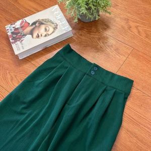 Jennie Knit Pants Celana kulot higwaist Knit Kancing Pants Cullote M L XL / Kulot Jennie Knit Pants Kancing 2 / Kulot Knit Wanita Terbaru 2023