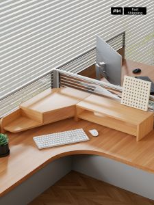evesigar | Ergonomic Desktop Elevator Stand Monitor Riser Shelf