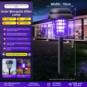 BOLUNKE | Solar Mosquito Killer Lamp