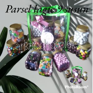 Parsel lebaran coklat lagie 9 susun