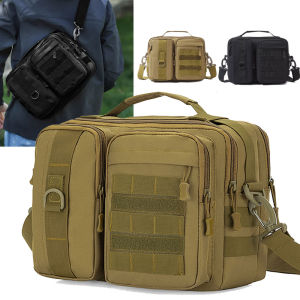 Trekking Tactical Handbags Shoulder Bag Camping for Men Hiking Travel Climb Fishing Sling Crossbody Outdoor Molle Messenger Bag