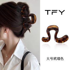 Red Medium Size Hair Claw Clip Womens Chicken Head Shark Clamp Hair Accessory Styling Fixing Decoration for Various Hair Types