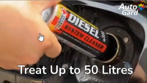 Diesel Engine System Cleaner with Cetane Booster by AutoGard 200ml treat up to 50 litres USA formula for 1 tank clean up