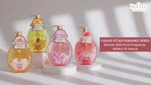 [CLEARANCE] Softto Flower Extract Petal Fragrance Shower Gel (Sakura + Niacinamide)