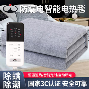 Thickened Washable Electric Blanket Single Person Timed Temperature Adjustment Intelligent Dual Control Electric Quilt for Students