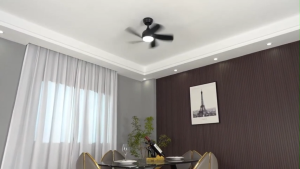 REGAIR ROZY30 5 blade 16 speed 9000CFM remote control ceiling fan with light 5years warranty