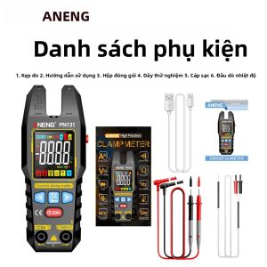 ANENG | Máy Đo Kẹp Hình Chữ U ANENG PN131 4000 Counts Máy Đo Dòng Điện AC/DC 600A Có Độ Chính Xác Cao Với Điện Trở 20MΩ Đo Điện Dung 20mF