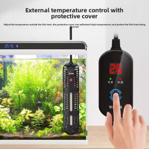 MONLEYTA | Automatic Constant Temperature Fish Tank Heating Tube High Precision Turtle Heater Small Size Variable Frequency Model