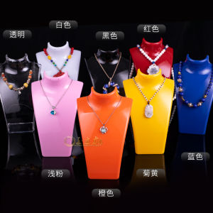 High Quality Acrylic Portrait Model Neck Mold Neck Display Props Necklace Pendant Jewelry Display Rack
