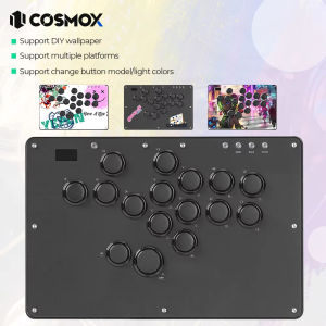 Haute42 U16 FightStick Joystick Arcade Hitbox Button Rim Leverless Controller For PC/PS4/PS5/Switch Control Arcade Stick Controller