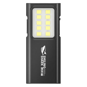 LED Pocket Floodlight Waterproof Emergency Camping Light 4 Gears Super Bright Flashlight for Outdoor Running Hiking