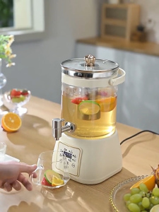 WIFER 2025 Multifunctional Flower Tea Barrel 2.8L Constant/Adjust the Temperature Health Pot Integrated Kettle With Faucet 24-hour heat preservation 养生壶