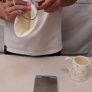 1/2 Chiếc Túi Lọc Cà Phê Có Thể Tái Sử Dụng Có Tay Cầm Dép Nỉ Lọc Nhỏ Giọt Lưới Hình Nón Cho Pha Trà Tại Nhà Dụng Cụ Lọc
