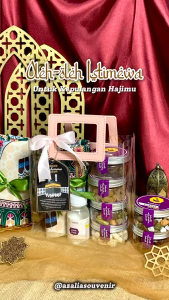 Hampers Al Khansa Paket Oleh-Oleh Makanan Khas Arab Souvenir Haji dan Umroh Premium