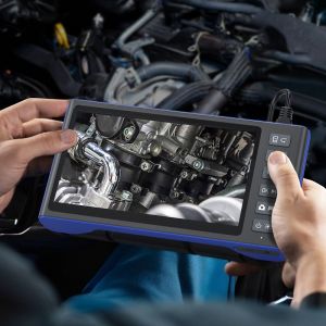 Máy Nội Soi Công Nghiệp Với Màn Hình IPS 7  Camera Lấy Nét Tự Động Đơn/kép/ba Lần Camera Chống Nước USB Để Kiểm Tra Ô Tô Borescope Có Đèn LED