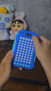 OSSDE XIAO XIAO LE Kids Handheld Colour Light Puzzle Eliminate Colour Brain Training Game Toy