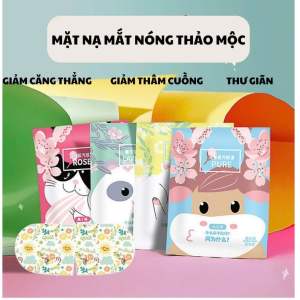 Combo 50 Mặt Nạ Mắt Nóng Mặt Nạ Xông Hơi Mắt Chiết Xuất Thảo Dược Giúp Thư Giãn Giảm Nhức Mỏi
