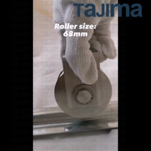 68mm Stainless 304 U-Groove Roller Sliding Gate