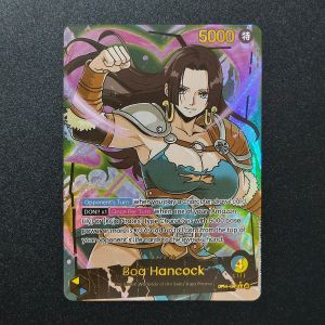 Bandai | DIY English One Piece Nami Hancock Yamato Sanji Zoro Fan‑Art Full‑Art High Quality Game Collection Card Toy
