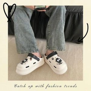 NDDshop ใหม่ มาแรงงง รองเท้าแตะหัวโตแฟชั่นเกาหลี ของมันต้องมี รุ่นนี้บอกเลยพลาดไม่ได้ แบบสวม มีสายรัดส้น ใส่ได้ 2 แบบ แถมฟรีอะไหล่จิ๊บบิท คุ้มเกิ๊นนน