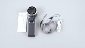 Sonix Mini Fan SF06 3000mAh Adjustable LED Display Turbo Fan Portable Foldable Headheld Rechargeable